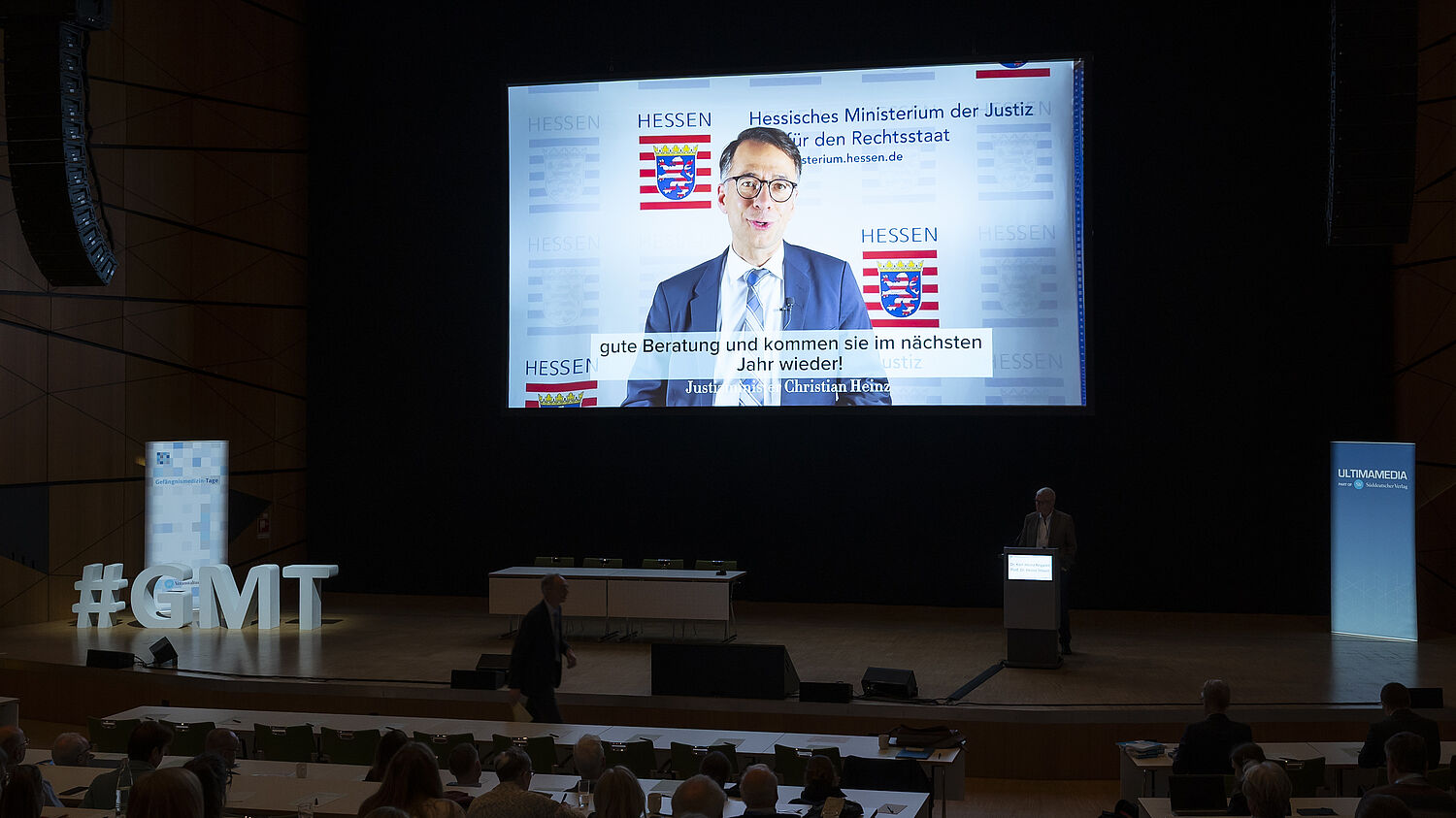 Anmoderation des Hessischen Staatsministers der Justiz Christian Heinz