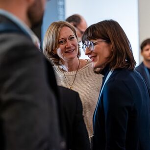 Networking während der E-world SZ-Führungstreffen Energie 2026