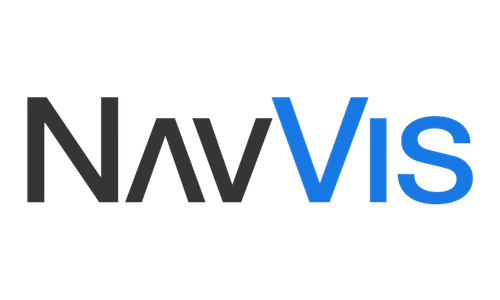 Abbildung des Logos der Firma NavVis GmbH , Partner auf dem Event 21. KONGRESS DIGITALE FABRIK
