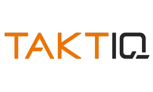 Abbildung des Logos der Firma Taktiq, Partner auf dem Event Digitale Fabrik 2026