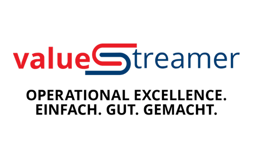 Abbildung des Logos der Firma ValueStreamer GmbH , Partner auf dem Event 21. KONGRESS DIGITALE FABRIK