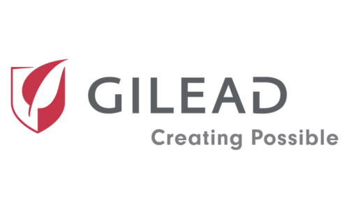 Abbildung des Logos der Firma Gilead, Partner auf dem Event Gefängnismedizin-Tage