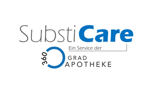Abbildung des Logos der Firma SubstiCare GmbH, Partner auf dem Event Gefängnismedizin Tage